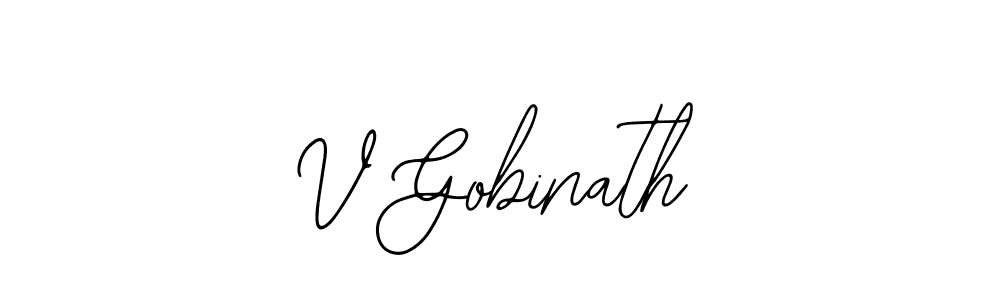This is the best signature style for the V Gobinath name. Also you like these signature font (Bearetta-2O07w). Mix name signature. V Gobinath signature style 12 images and pictures png