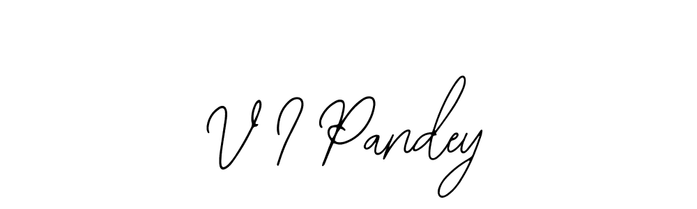 Make a short V I Pandey signature style. Manage your documents anywhere anytime using Bearetta-2O07w. Create and add eSignatures, submit forms, share and send files easily. V I Pandey signature style 12 images and pictures png