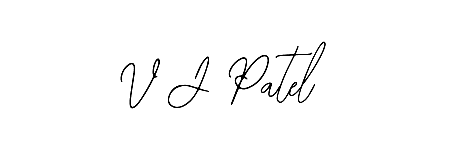 Here are the top 10 professional signature styles for the name V J Patel. These are the best autograph styles you can use for your name. V J Patel signature style 12 images and pictures png