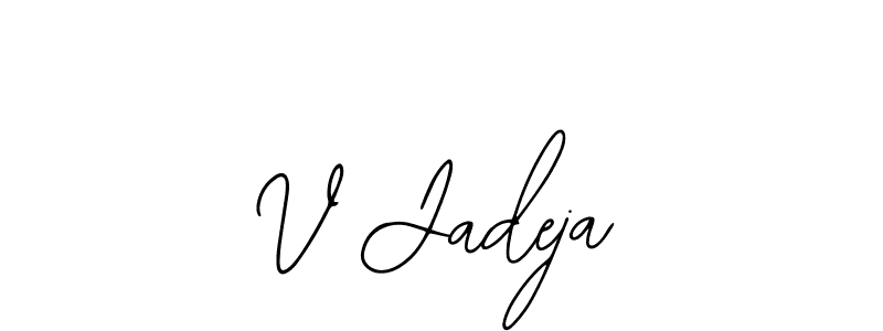 Once you've used our free online signature maker to create your best signature Bearetta-2O07w style, it's time to enjoy all of the benefits that V Jadeja name signing documents. V Jadeja signature style 12 images and pictures png