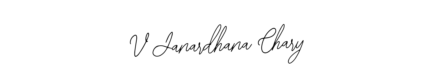 How to Draw V Janardhana Chary signature style? Bearetta-2O07w is a latest design signature styles for name V Janardhana Chary. V Janardhana Chary signature style 12 images and pictures png