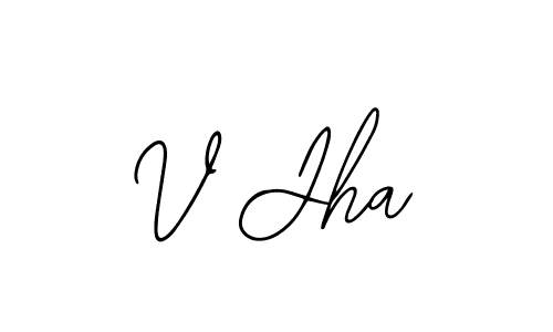 You can use this online signature creator to create a handwritten signature for the name V Jha. This is the best online autograph maker. V Jha signature style 12 images and pictures png