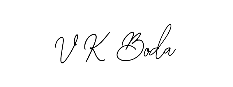 Here are the top 10 professional signature styles for the name V K Boda. These are the best autograph styles you can use for your name. V K Boda signature style 12 images and pictures png