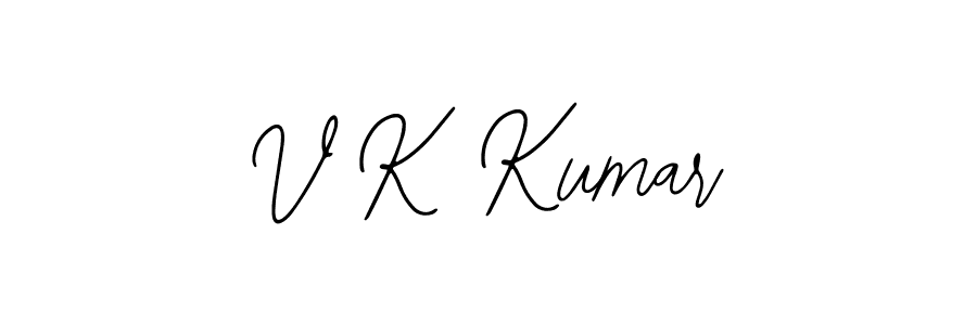 Also You can easily find your signature by using the search form. We will create V K Kumar name handwritten signature images for you free of cost using Bearetta-2O07w sign style. V K Kumar signature style 12 images and pictures png