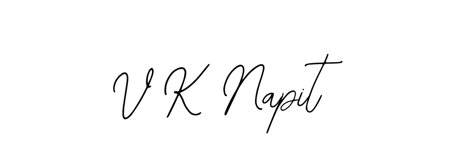 It looks lik you need a new signature style for name V K Napit. Design unique handwritten (Bearetta-2O07w) signature with our free signature maker in just a few clicks. V K Napit signature style 12 images and pictures png