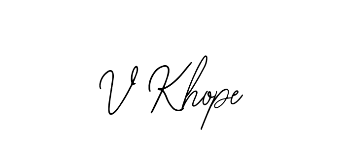 Once you've used our free online signature maker to create your best signature Bearetta-2O07w style, it's time to enjoy all of the benefits that V Khope name signing documents. V Khope signature style 12 images and pictures png