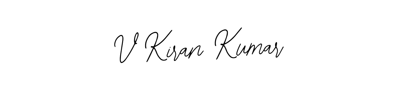 You can use this online signature creator to create a handwritten signature for the name V Kiran Kumar. This is the best online autograph maker. V Kiran Kumar signature style 12 images and pictures png