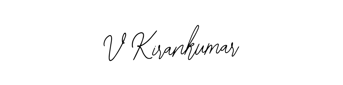 Use a signature maker to create a handwritten signature online. With this signature software, you can design (Bearetta-2O07w) your own signature for name V Kirankumar. V Kirankumar signature style 12 images and pictures png