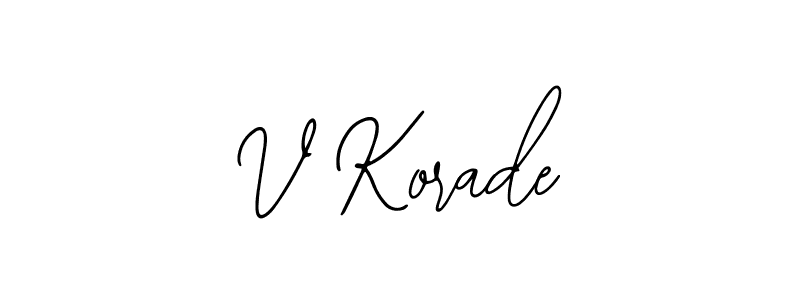 You can use this online signature creator to create a handwritten signature for the name V Korade. This is the best online autograph maker. V Korade signature style 12 images and pictures png