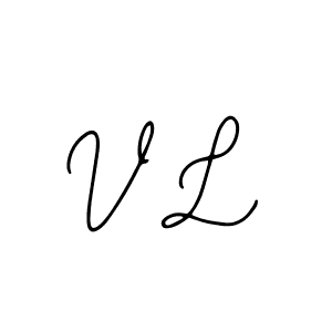 Also we have V L name is the best signature style. Create professional handwritten signature collection using Bearetta-2O07w autograph style. V L signature style 12 images and pictures png