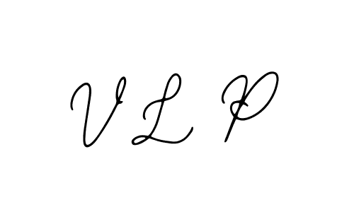 Also we have V L P name is the best signature style. Create professional handwritten signature collection using Bearetta-2O07w autograph style. V L P signature style 12 images and pictures png