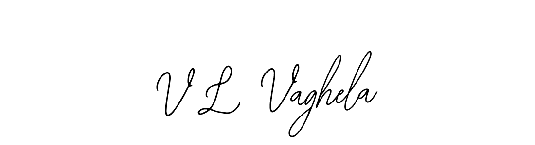 Similarly Bearetta-2O07w is the best handwritten signature design. Signature creator online .You can use it as an online autograph creator for name V L Vaghela. V L Vaghela signature style 12 images and pictures png