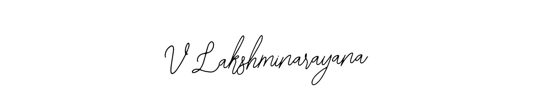 It looks lik you need a new signature style for name V Lakshminarayana. Design unique handwritten (Bearetta-2O07w) signature with our free signature maker in just a few clicks. V Lakshminarayana signature style 12 images and pictures png