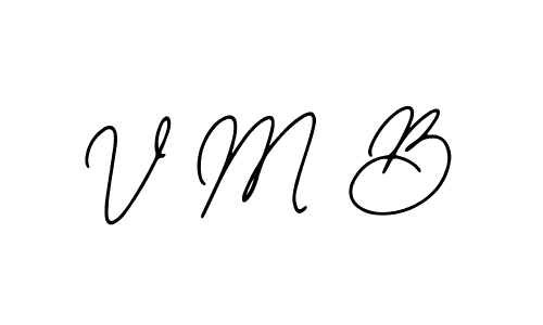 if you are searching for the best signature style for your name V M B. so please give up your signature search. here we have designed multiple signature styles  using Bearetta-2O07w. V M B signature style 12 images and pictures png