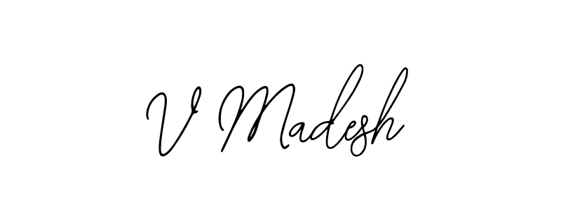 See photos of V Madesh official signature by Spectra . Check more albums & portfolios. Read reviews & check more about Bearetta-2O07w font. V Madesh signature style 12 images and pictures png