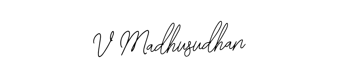 Here are the top 10 professional signature styles for the name V Madhusudhan. These are the best autograph styles you can use for your name. V Madhusudhan signature style 12 images and pictures png
