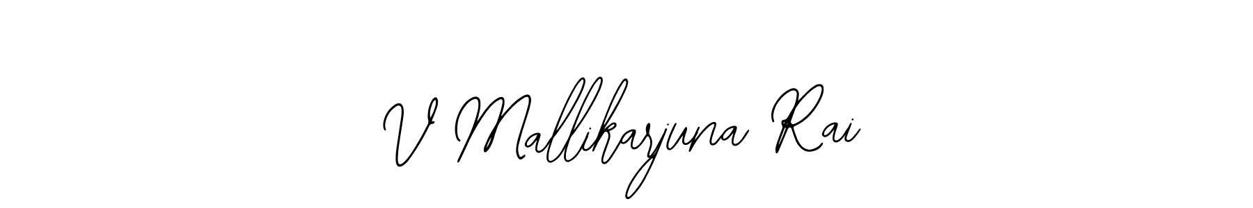 Also we have V Mallikarjuna Rai name is the best signature style. Create professional handwritten signature collection using Bearetta-2O07w autograph style. V Mallikarjuna Rai signature style 12 images and pictures png