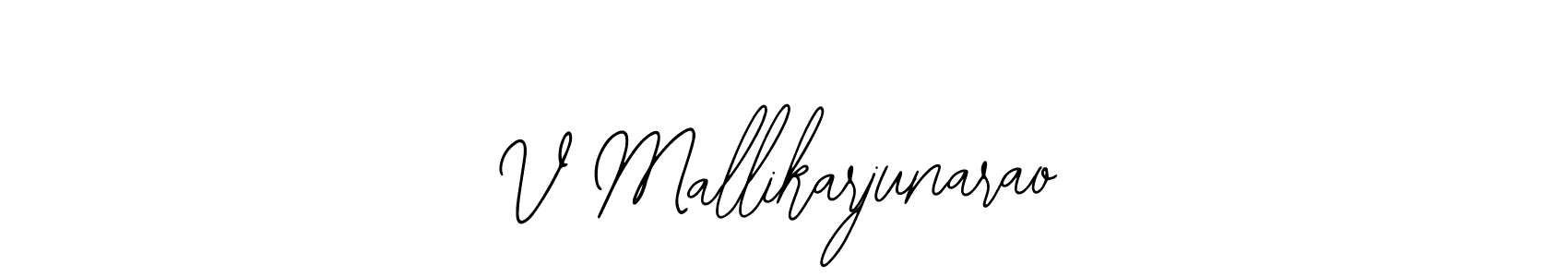 Also we have V Mallikarjunarao name is the best signature style. Create professional handwritten signature collection using Bearetta-2O07w autograph style. V Mallikarjunarao signature style 12 images and pictures png