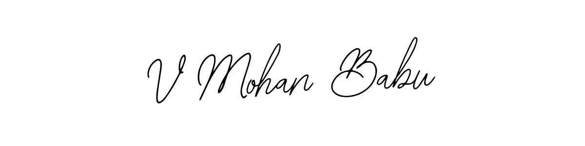 You can use this online signature creator to create a handwritten signature for the name V Mohan Babu. This is the best online autograph maker. V Mohan Babu signature style 12 images and pictures png