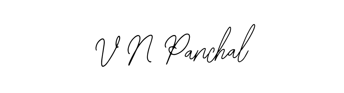 How to make V N Panchal signature? Bearetta-2O07w is a professional autograph style. Create handwritten signature for V N Panchal name. V N Panchal signature style 12 images and pictures png