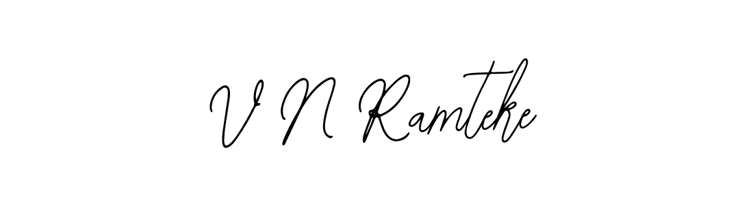 This is the best signature style for the V N Ramteke name. Also you like these signature font (Bearetta-2O07w). Mix name signature. V N Ramteke signature style 12 images and pictures png