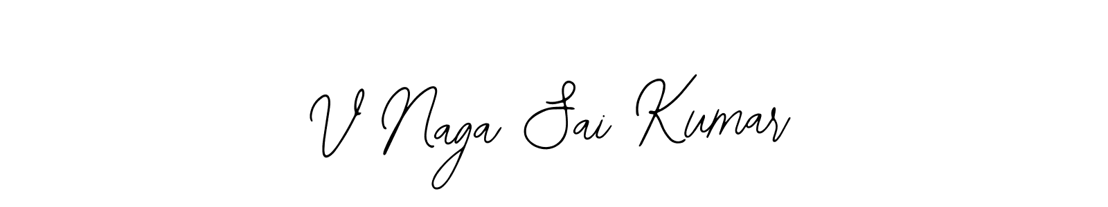 How to make V Naga Sai Kumar signature? Bearetta-2O07w is a professional autograph style. Create handwritten signature for V Naga Sai Kumar name. V Naga Sai Kumar signature style 12 images and pictures png