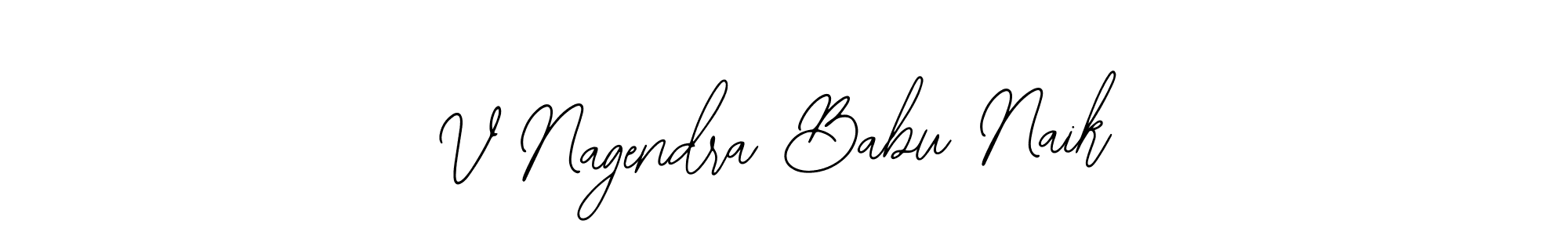 if you are searching for the best signature style for your name V Nagendra Babu Naik. so please give up your signature search. here we have designed multiple signature styles  using Bearetta-2O07w. V Nagendra Babu Naik signature style 12 images and pictures png