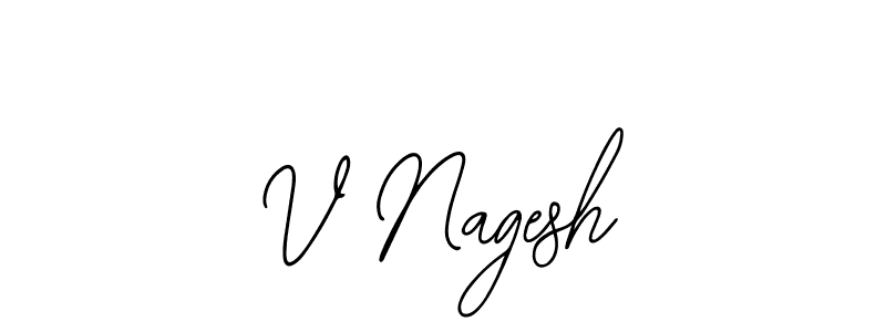 Best and Professional Signature Style for V Nagesh. Bearetta-2O07w Best Signature Style Collection. V Nagesh signature style 12 images and pictures png