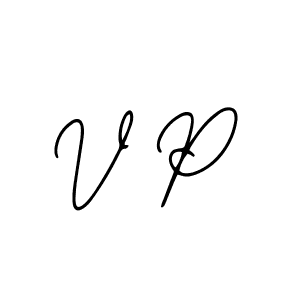 Use a signature maker to create a handwritten signature online. With this signature software, you can design (Bearetta-2O07w) your own signature for name V P. V P signature style 12 images and pictures png