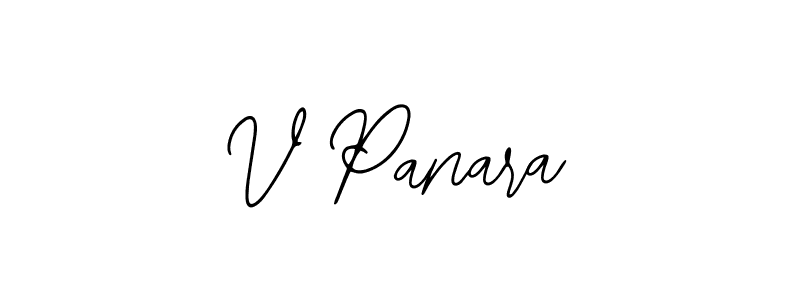 How to make V Panara signature? Bearetta-2O07w is a professional autograph style. Create handwritten signature for V Panara name. V Panara signature style 12 images and pictures png