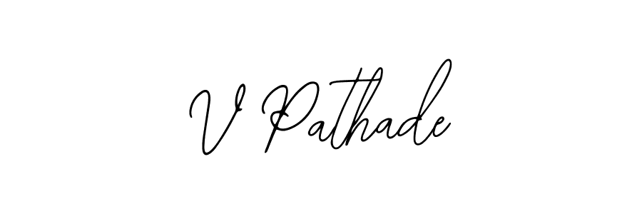 This is the best signature style for the V Pathade name. Also you like these signature font (Bearetta-2O07w). Mix name signature. V Pathade signature style 12 images and pictures png