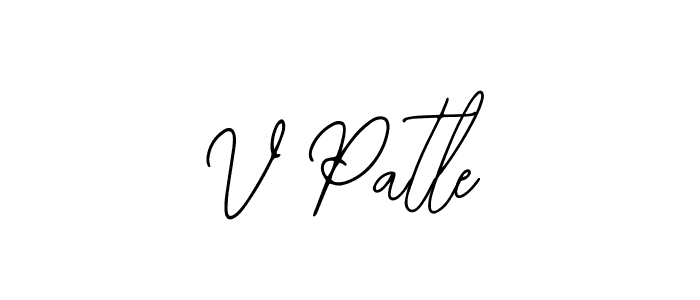 Here are the top 10 professional signature styles for the name V Patle. These are the best autograph styles you can use for your name. V Patle signature style 12 images and pictures png