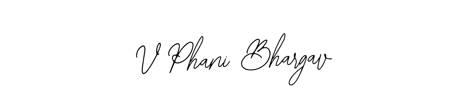 Here are the top 10 professional signature styles for the name V Phani Bhargav. These are the best autograph styles you can use for your name. V Phani Bhargav signature style 12 images and pictures png