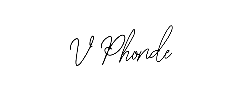 How to Draw V Phonde signature style? Bearetta-2O07w is a latest design signature styles for name V Phonde. V Phonde signature style 12 images and pictures png
