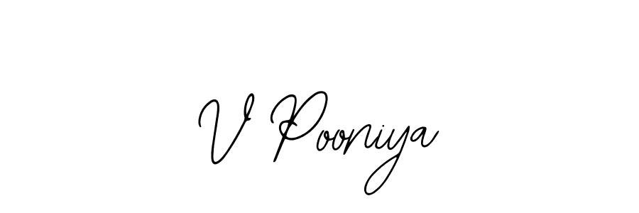 How to Draw V Pooniya signature style? Bearetta-2O07w is a latest design signature styles for name V Pooniya. V Pooniya signature style 12 images and pictures png