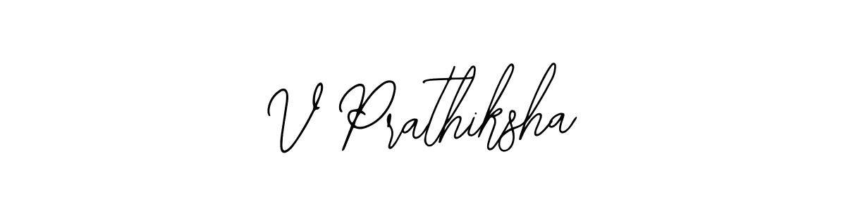 Make a beautiful signature design for name V Prathiksha. Use this online signature maker to create a handwritten signature for free. V Prathiksha signature style 12 images and pictures png
