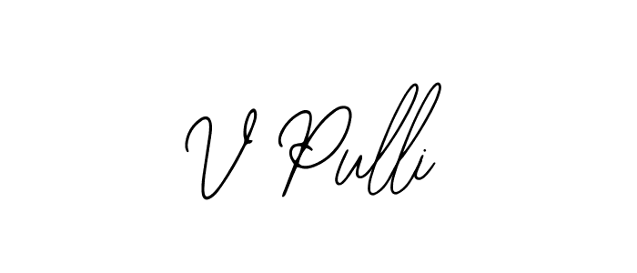 How to Draw V Pulli signature style? Bearetta-2O07w is a latest design signature styles for name V Pulli. V Pulli signature style 12 images and pictures png