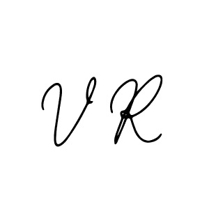 It looks lik you need a new signature style for name V R. Design unique handwritten (Bearetta-2O07w) signature with our free signature maker in just a few clicks. V R signature style 12 images and pictures png