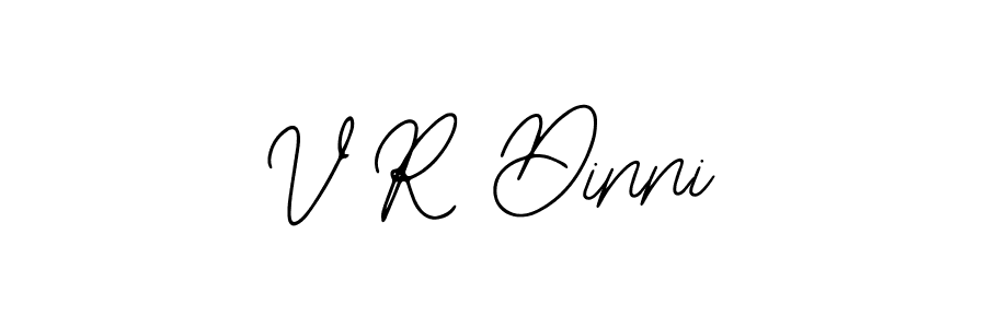 How to Draw V R Dinni signature style? Bearetta-2O07w is a latest design signature styles for name V R Dinni. V R Dinni signature style 12 images and pictures png