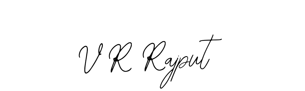 Use a signature maker to create a handwritten signature online. With this signature software, you can design (Bearetta-2O07w) your own signature for name V R Rajput. V R Rajput signature style 12 images and pictures png