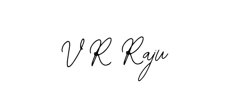 Similarly Bearetta-2O07w is the best handwritten signature design. Signature creator online .You can use it as an online autograph creator for name V R Raju. V R Raju signature style 12 images and pictures png
