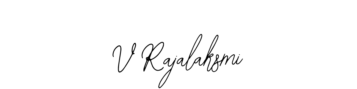 if you are searching for the best signature style for your name V Rajalaksmi. so please give up your signature search. here we have designed multiple signature styles  using Bearetta-2O07w. V Rajalaksmi signature style 12 images and pictures png