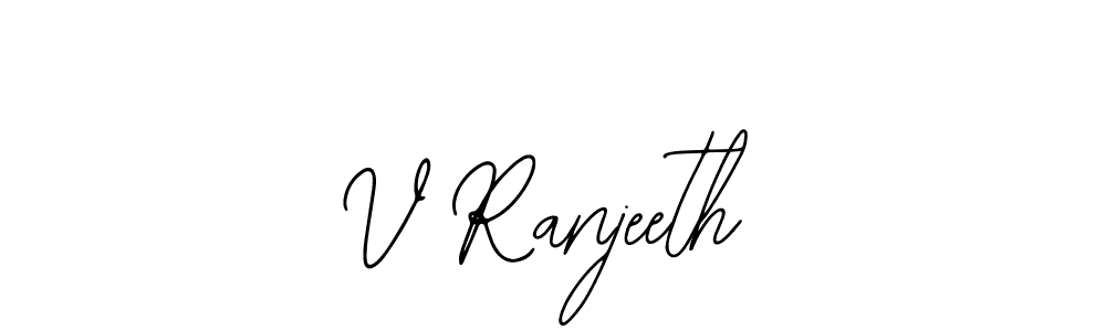 This is the best signature style for the V Ranjeeth name. Also you like these signature font (Bearetta-2O07w). Mix name signature. V Ranjeeth signature style 12 images and pictures png