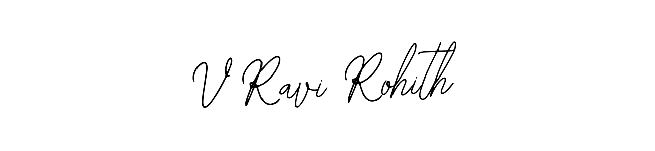 V Ravi Rohith stylish signature style. Best Handwritten Sign (Bearetta-2O07w) for my name. Handwritten Signature Collection Ideas for my name V Ravi Rohith. V Ravi Rohith signature style 12 images and pictures png