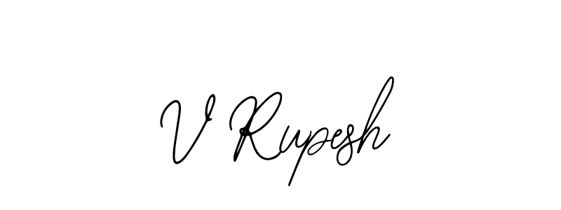 Once you've used our free online signature maker to create your best signature Bearetta-2O07w style, it's time to enjoy all of the benefits that V Rupesh name signing documents. V Rupesh signature style 12 images and pictures png