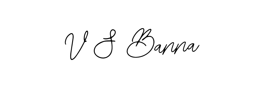 Here are the top 10 professional signature styles for the name V S Banna. These are the best autograph styles you can use for your name. V S Banna signature style 12 images and pictures png