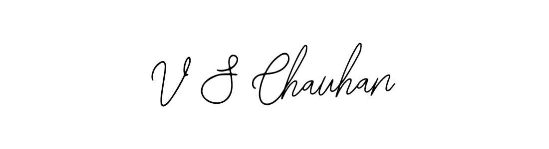 Make a beautiful signature design for name V S Chauhan. Use this online signature maker to create a handwritten signature for free. V S Chauhan signature style 12 images and pictures png