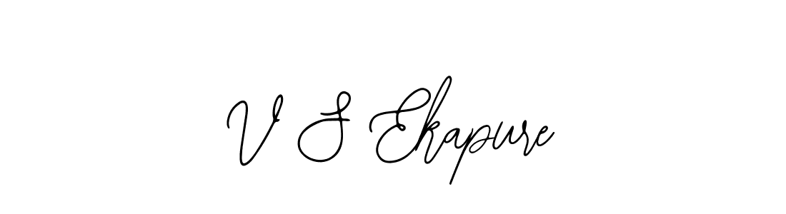 See photos of V S Ekapure official signature by Spectra . Check more albums & portfolios. Read reviews & check more about Bearetta-2O07w font. V S Ekapure signature style 12 images and pictures png