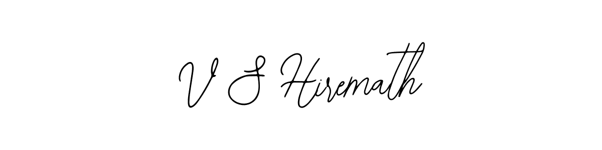 Also we have V S Hiremath name is the best signature style. Create professional handwritten signature collection using Bearetta-2O07w autograph style. V S Hiremath signature style 12 images and pictures png