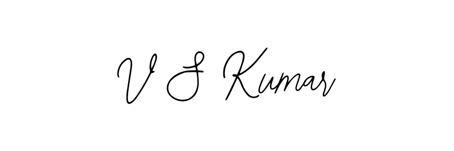 Use a signature maker to create a handwritten signature online. With this signature software, you can design (Bearetta-2O07w) your own signature for name V S Kumar. V S Kumar signature style 12 images and pictures png